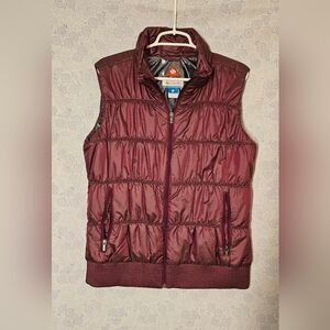 Columbia Sportswear Chelsea Station Omni-Heat Puffer Vest Women’s XL Pink Purple